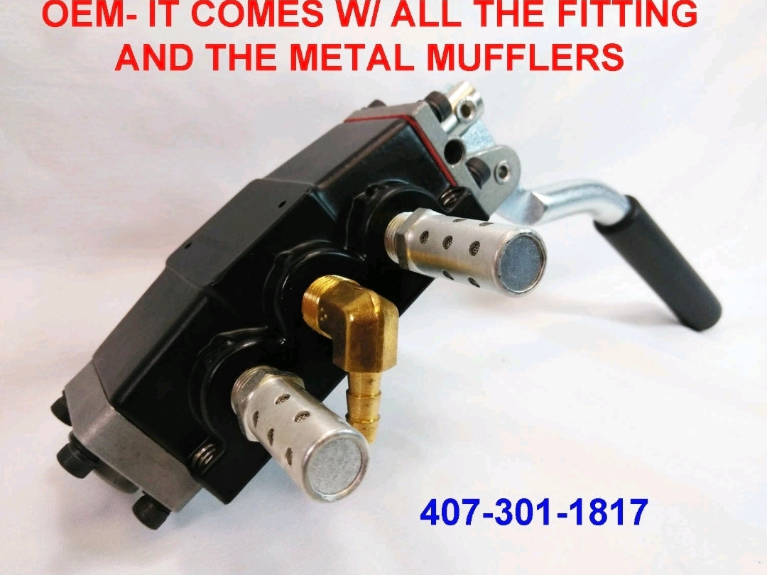 Exhaust silencer metal muffler - Coats Valve 5060EX 7060EX 70X-AH3 Tire Changer