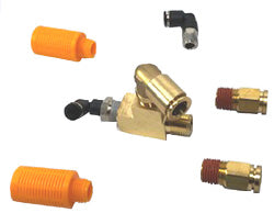 Fitting 8 pieces package for 4-Way Air pilot Valve