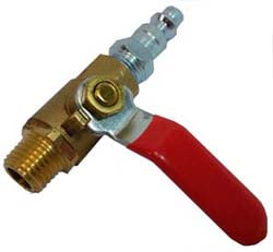 1/4" NPT thread shot off valve