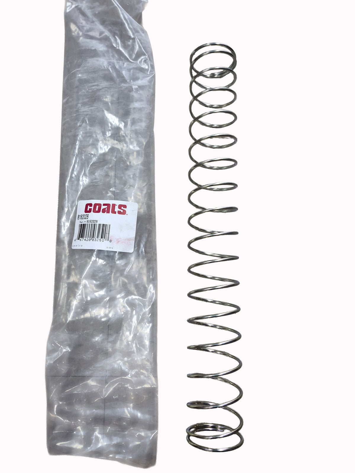 Vertical shaft spring 8182028
